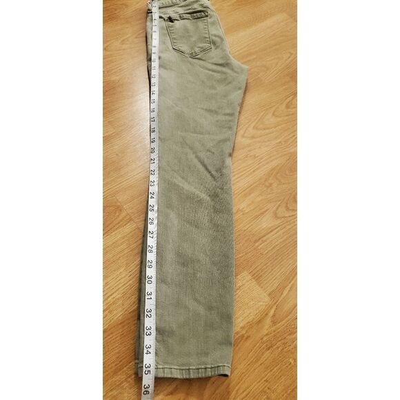 NYDJ Ami Skinny Ankle Jeans sz 2 in Green. - Picture 7 of 8